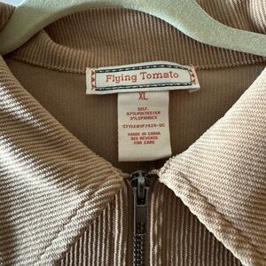 Corduroy Zip Front Jumpsuit